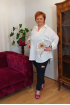 Plus size elastická blúzka s kvetom Plus size elastická blúzka s kvetom